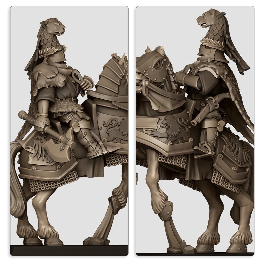 Sunland Fierce Claw Elector | Sunland | Highland Miniatures | 32mm Scale Resin Tabletop RPG Figures for Roleplaying and Wargaming