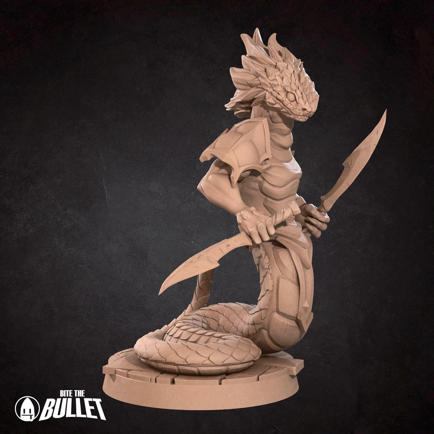 Yuan Ti | Iconic Monsters | Bite The Bullet | 35mm Scale | Resin Printed Tabletop RPG Miniature Figures | DND | 5E