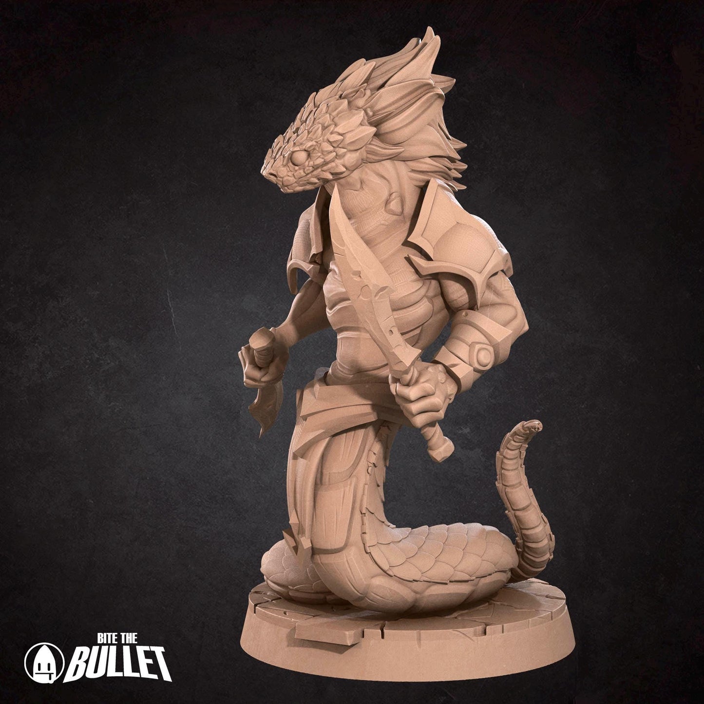 Yuan Ti | Iconic Monsters | Bite The Bullet | 35mm Scale | Resin Printed Tabletop RPG Miniature Figures | DND | 5E
