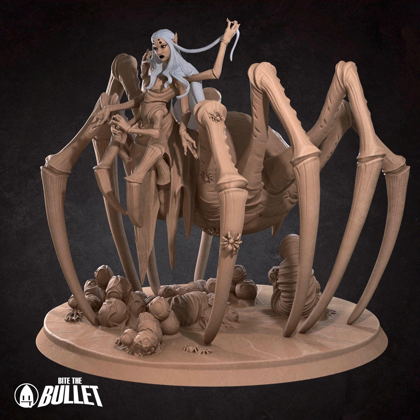 Lolth | Iconic Monsters | Bite The Bullet | 35mm Scale | Resin Printed Tabletop RPG Miniature Figures | DND | 5E
