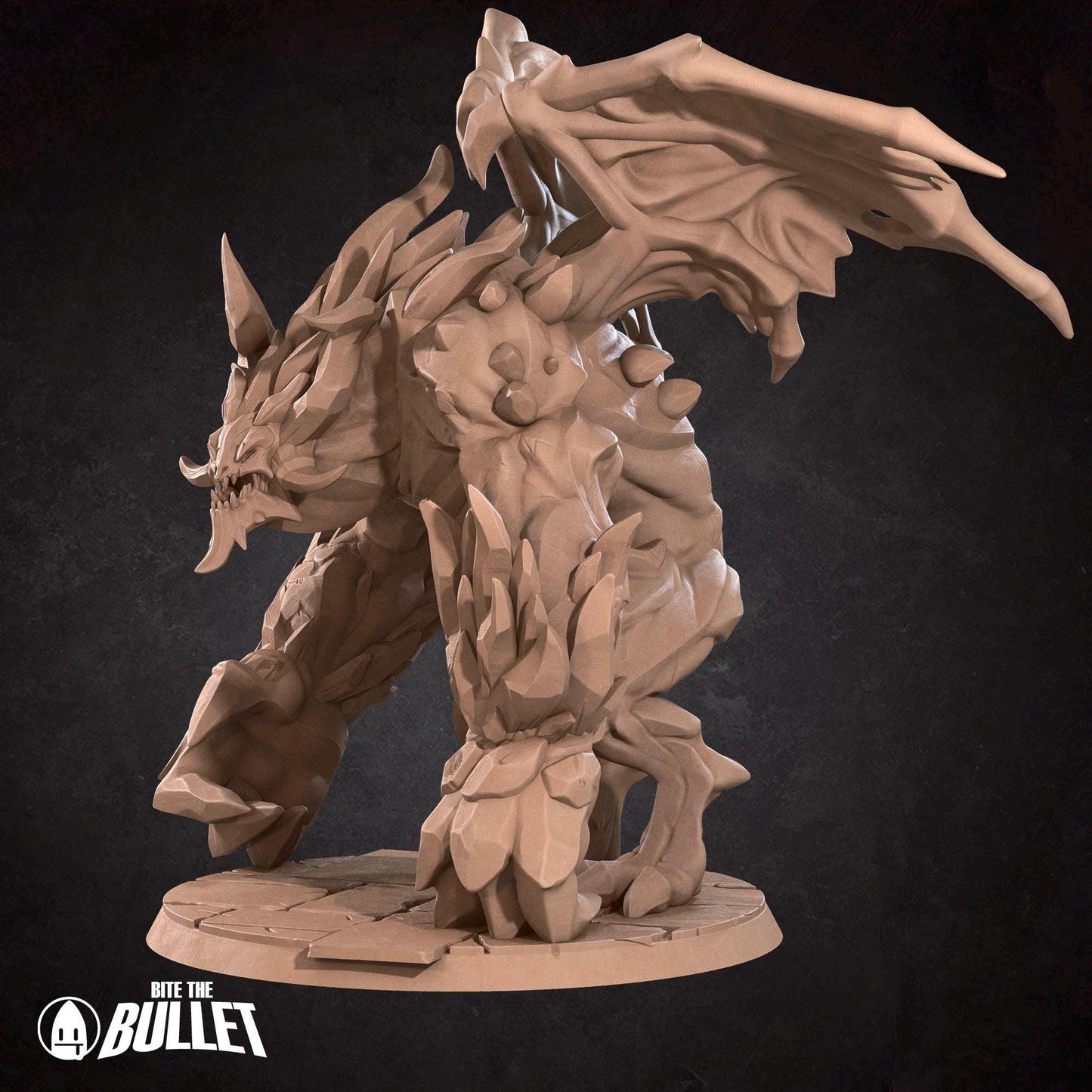Gargoyle | Iconic Monsters | Bite The Bullet | 35mm Scale | Resin Printed Tabletop RPG Miniature Figures | DND | 5E