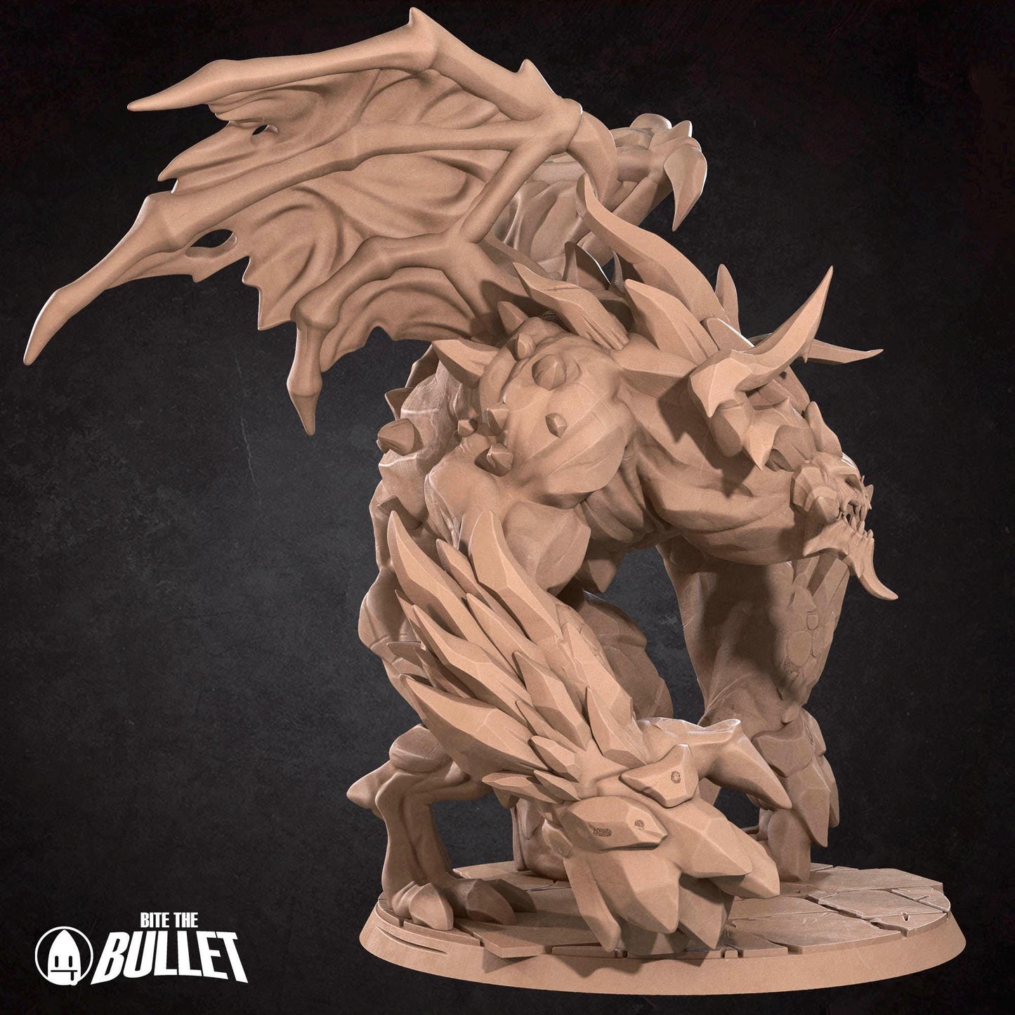 Gargoyle | Iconic Monsters | Bite The Bullet | 35mm Scale | Resin Printed Tabletop RPG Miniature Figures | DND | 5E