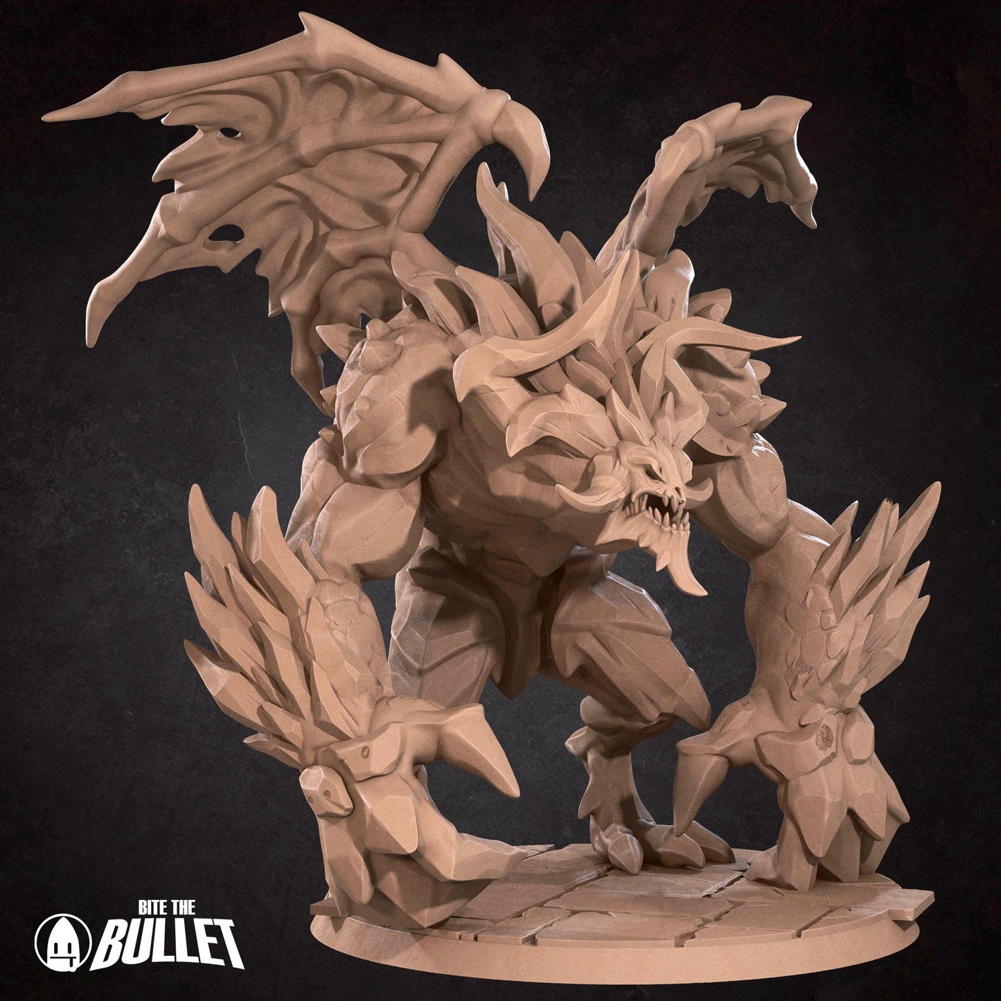 Gargoyle | Iconic Monsters | Bite The Bullet | 35mm Scale | Resin Printed Tabletop RPG Miniature Figures | DND | 5E