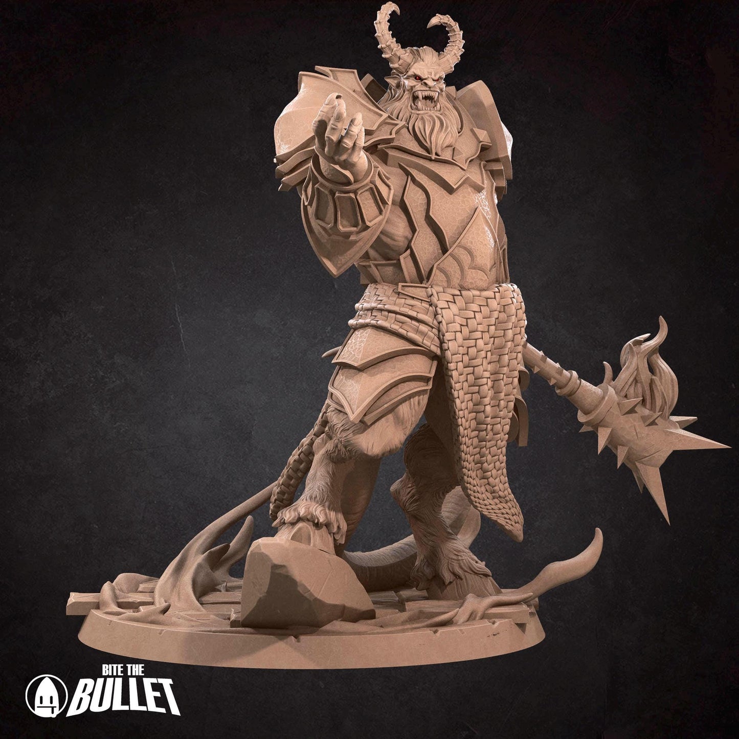 Fire Hellion | Iconic Monsters | Bite The Bullet | 35mm Scale | Resin Printed Tabletop RPG Miniature Figures | DND | 5E