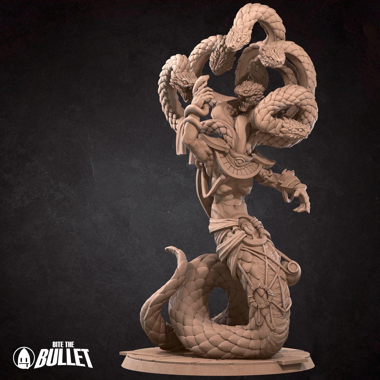 Yuan Ti Anathema | Iconic Monsters | Bite The Bullet | 35mm Scale | Resin Printed Tabletop RPG Miniature Figures | DND | 5E