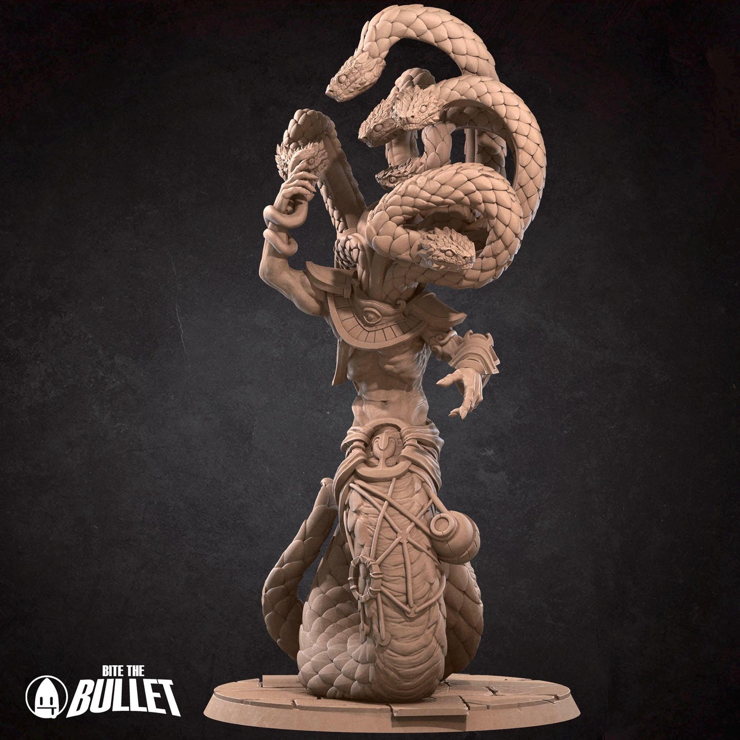 Yuan Ti Anathema | Iconic Monsters | Bite The Bullet | 35mm Scale | Resin Printed Tabletop RPG Miniature Figures | DND | 5E