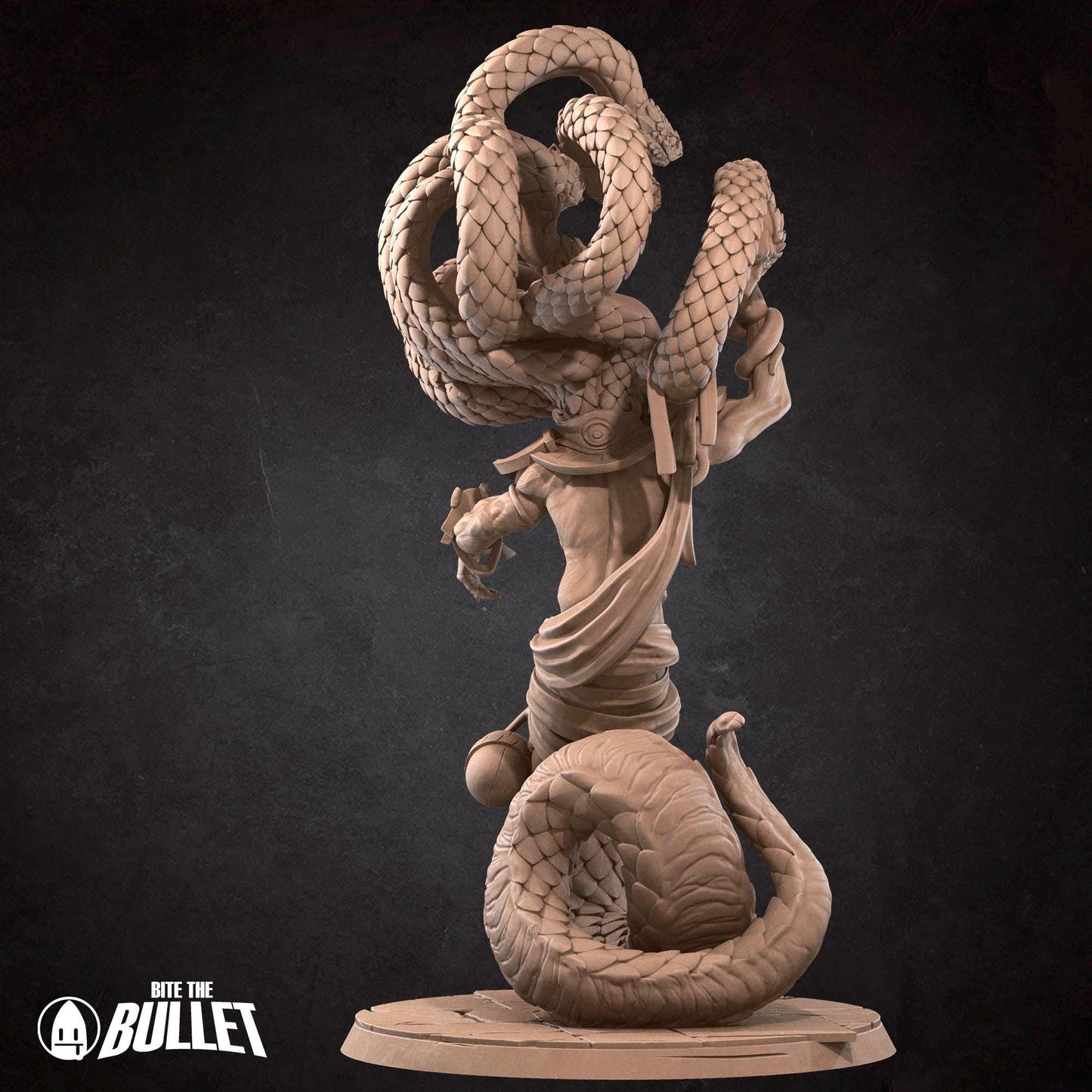 Yuan Ti Anathema | Iconic Monsters | Bite The Bullet | 35mm Scale | Resin Printed Tabletop RPG Miniature Figures | DND | 5E