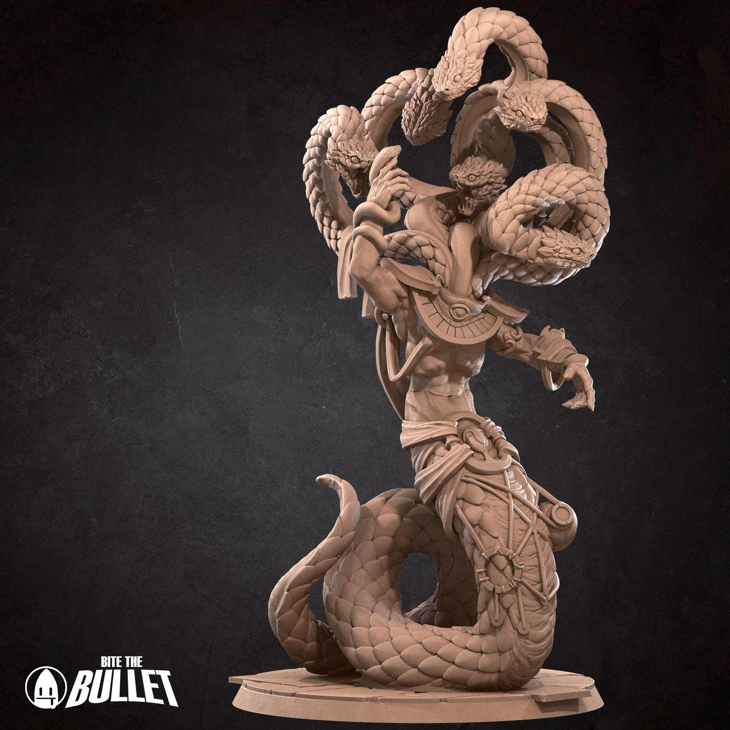 Yuan Ti Anathema | Iconic Monsters | Bite The Bullet | 35mm Scale | Resin Printed Tabletop RPG Miniature Figures | DND | 5E