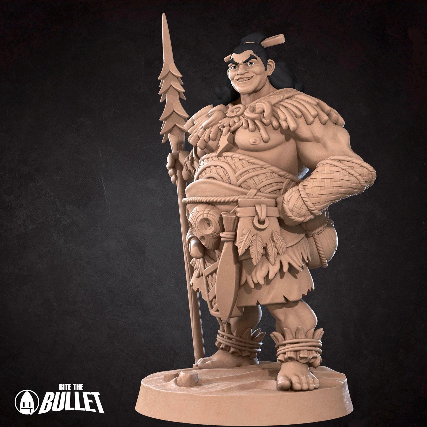 Human Exemplar | Iconic Heroes | Bite The Bullet | 35mm Scale | Resin Printed Tabletop RPG Miniature Figures | DND | 5E