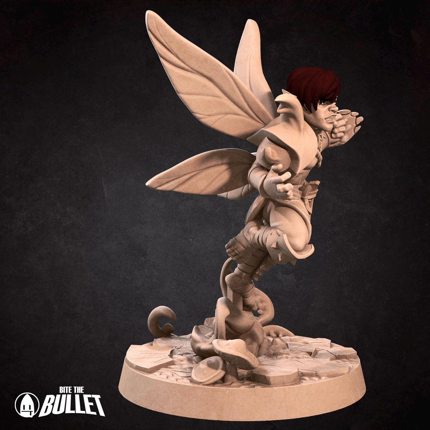 Pixie Fighter | Pixies | Bite The Bullet | 35mm Scale | Resin Printed Tabletop RPG Miniature Figures | DND | 5E