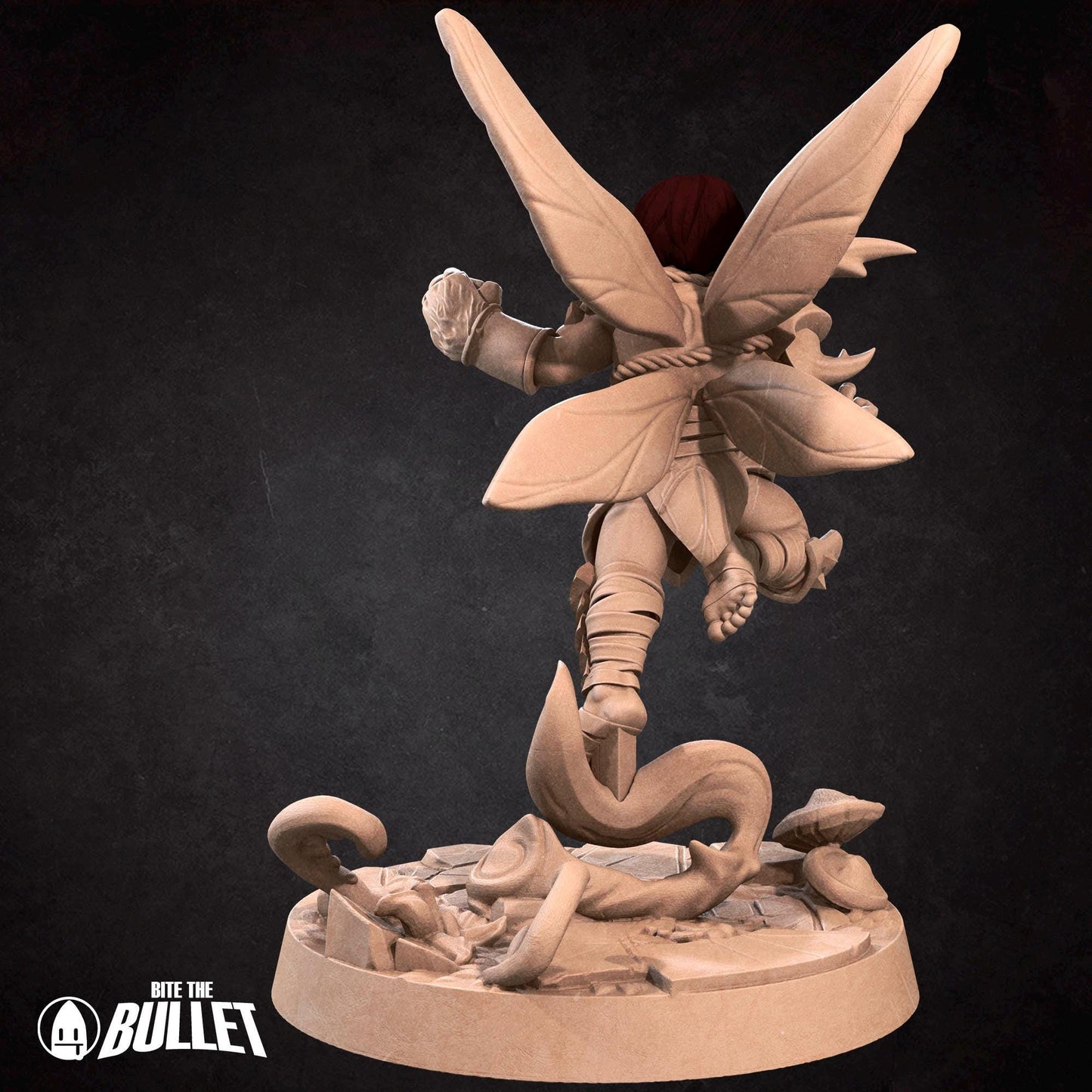 Pixie Fighter | Pixies | Bite The Bullet | 35mm Scale | Resin Printed Tabletop RPG Miniature Figures | DND | 5E
