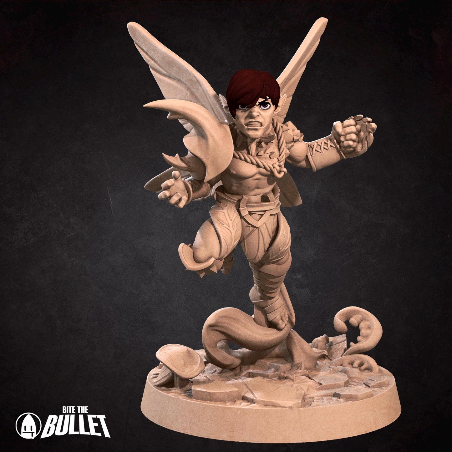 Pixie Fighter | Pixies | Bite The Bullet | 35mm Scale | Resin Printed Tabletop RPG Miniature Figures | DND | 5E