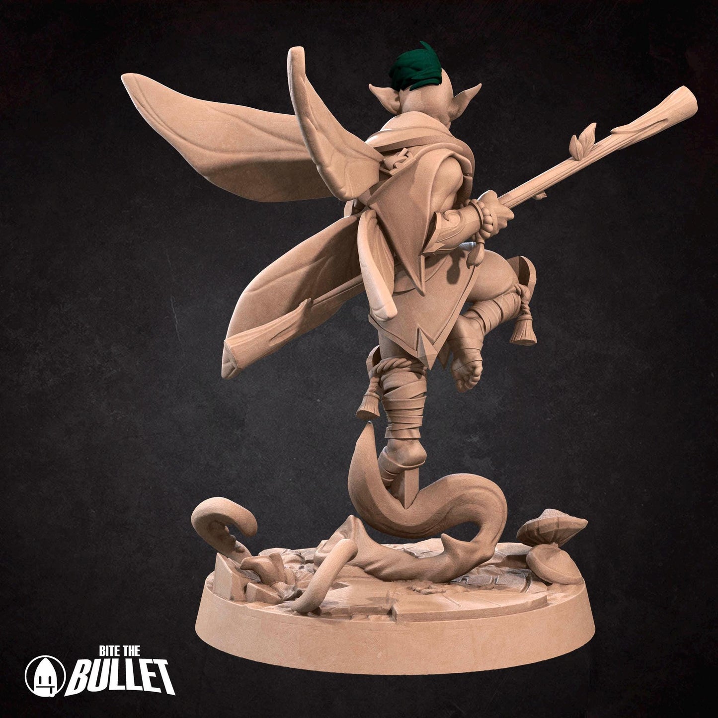 Pixie Monk | Pixies | Bite The Bullet | 35mm Scale | Resin Printed Tabletop RPG Miniature Figures | DND | 5E