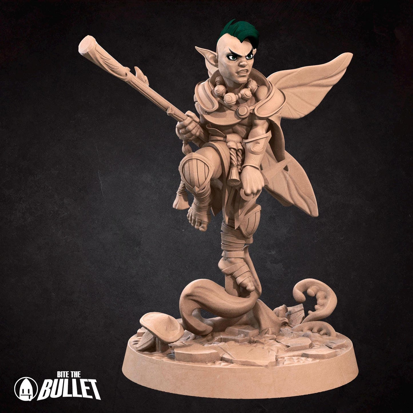 Pixie Monk | Pixies | Bite The Bullet | 35mm Scale | Resin Printed Tabletop RPG Miniature Figures | DND | 5E