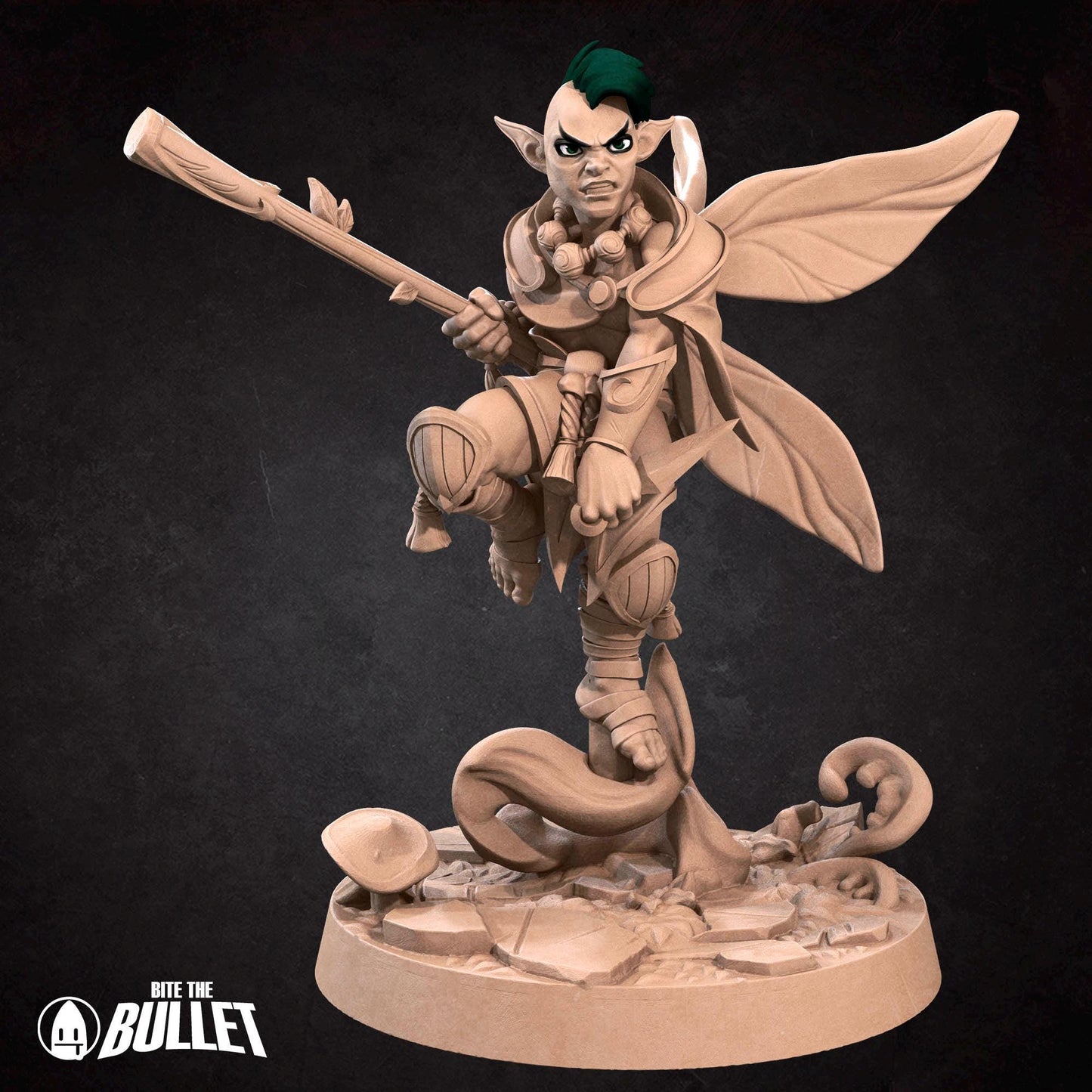 Pixie Monk | Pixies | Bite The Bullet | 35mm Scale | Resin Printed Tabletop RPG Miniature Figures | DND | 5E