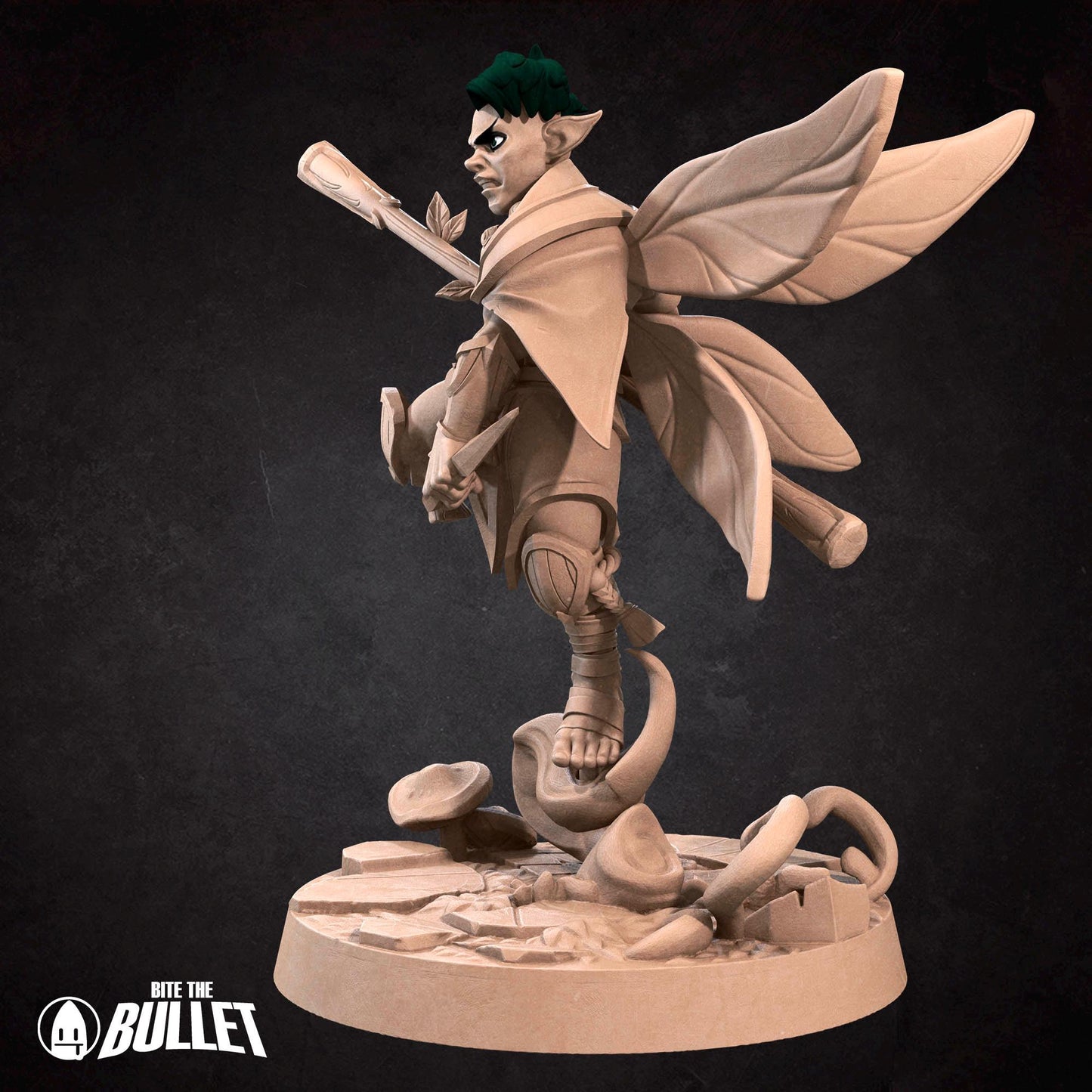 Pixie Monk | Pixies | Bite The Bullet | 35mm Scale | Resin Printed Tabletop RPG Miniature Figures | DND | 5E