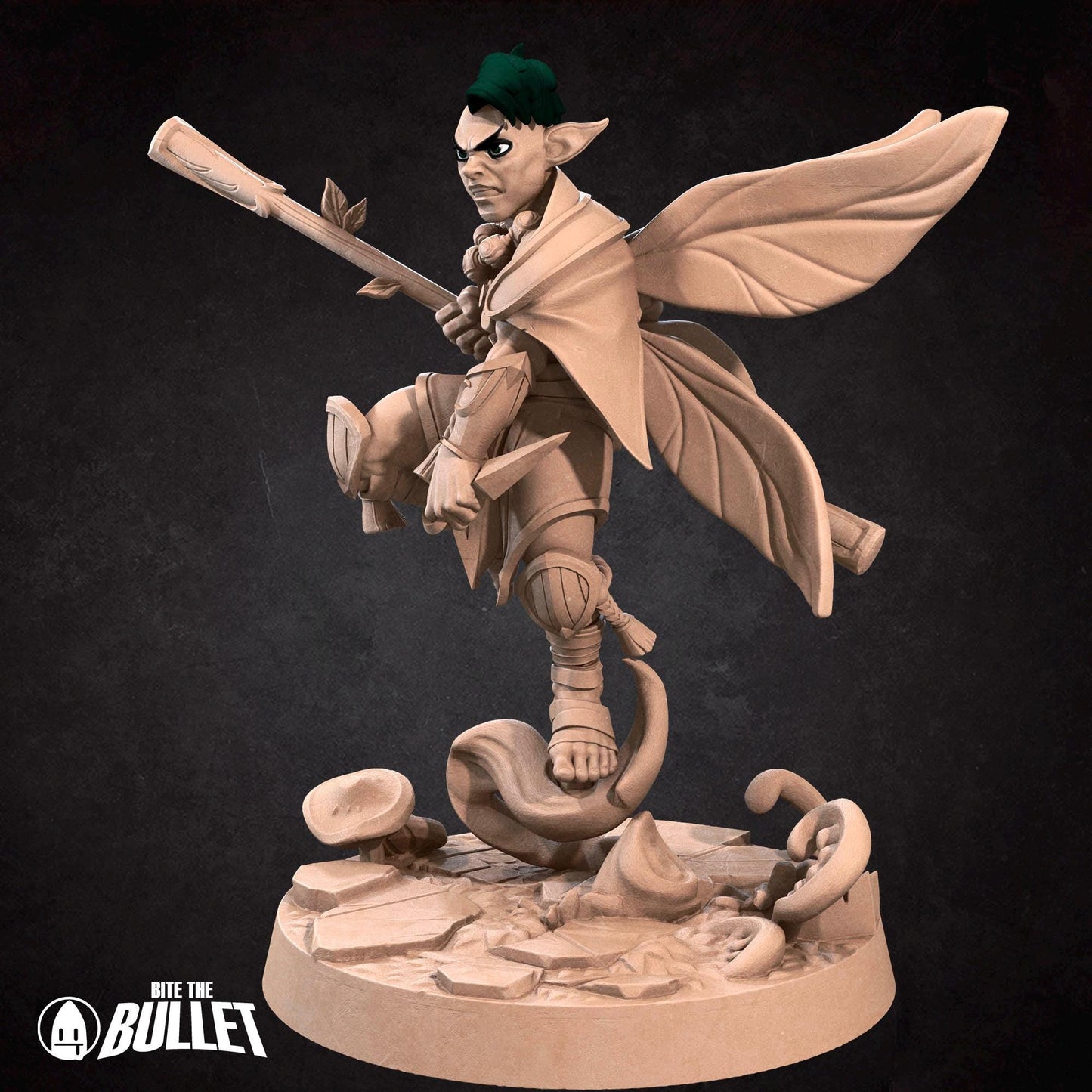 Pixie Monk | Pixies | Bite The Bullet | 35mm Scale | Resin Printed Tabletop RPG Miniature Figures | DND | 5E