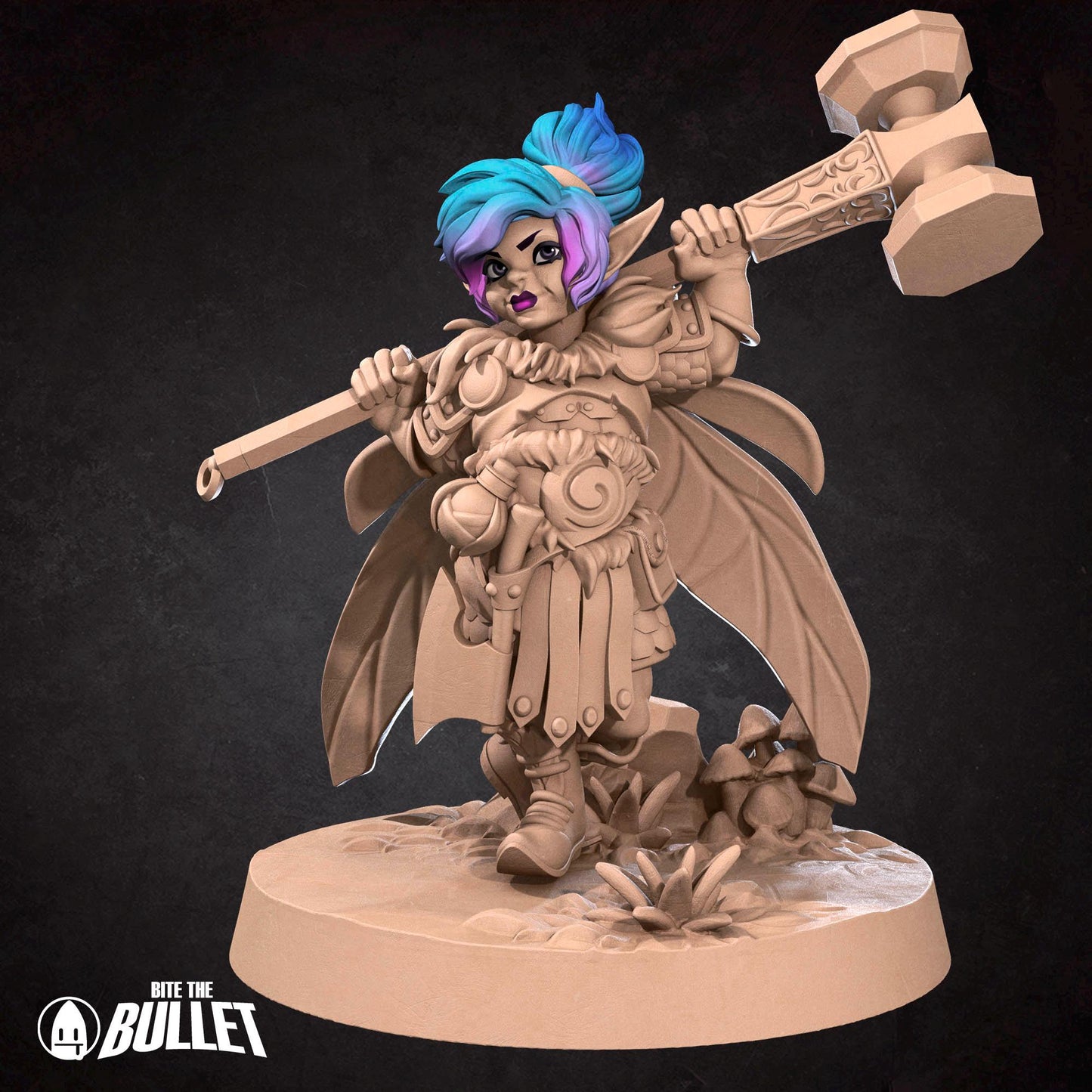 Pixie Warrior | Pixies | Bite The Bullet | 35mm Scale | Resin Printed Tabletop RPG Miniature Figures | DND | 5E