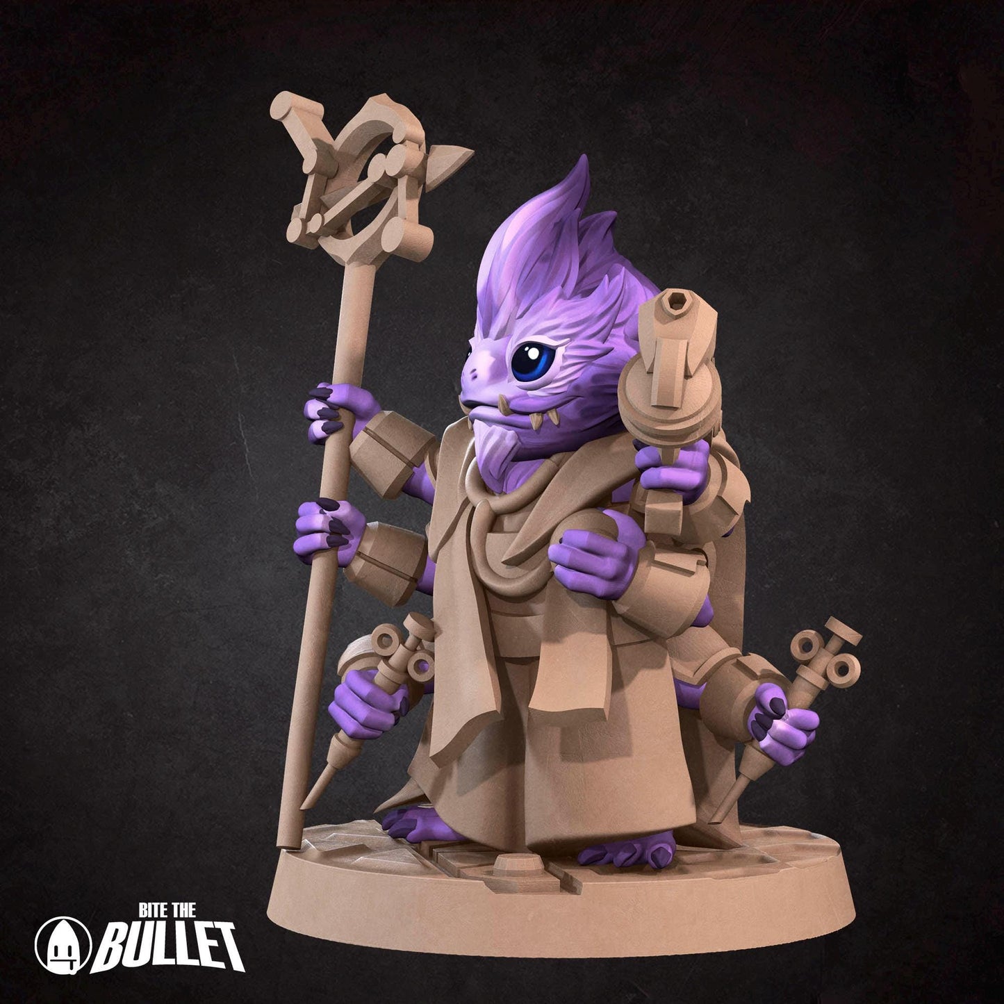 Furblin Biohacker | Bullet Galaxy | Bite The Bullet | 35mm Scale | Resin Printed Tabletop RPG Miniature Figures | DND | 5E