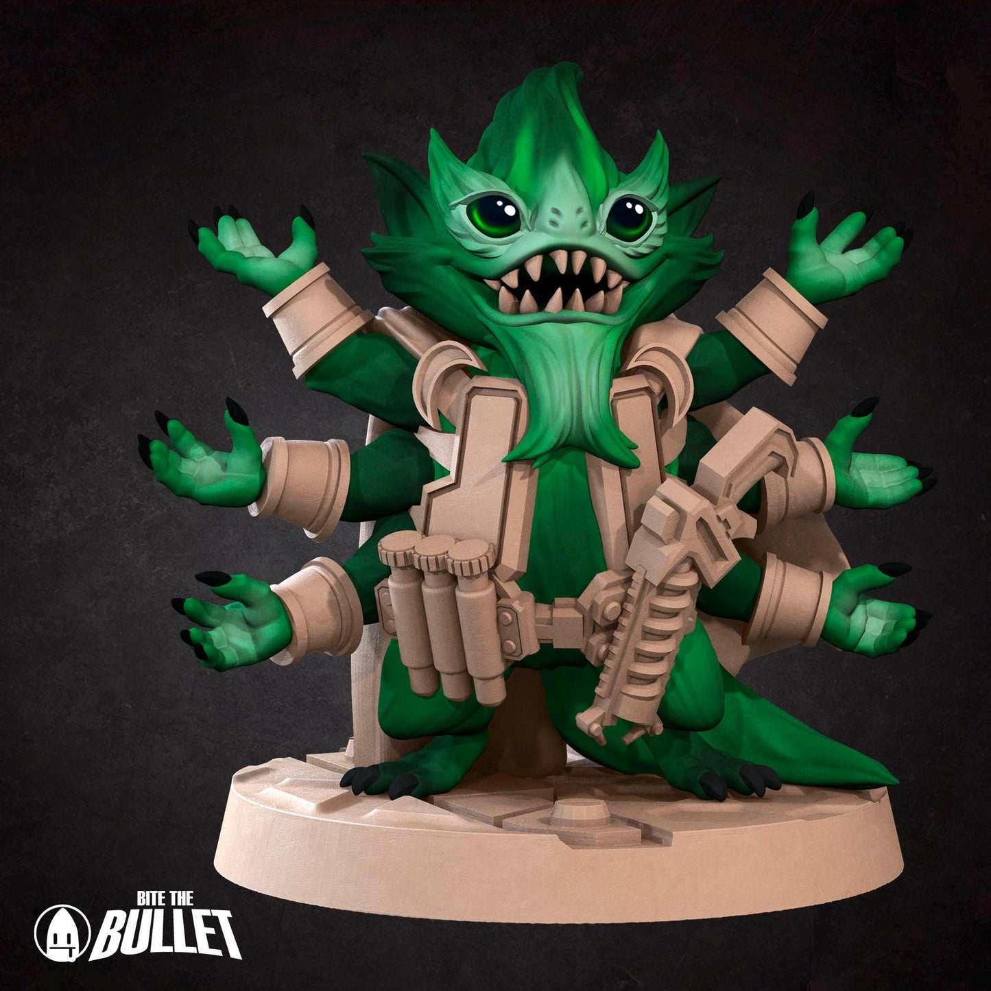 Furblin Soldier | Bullet Galaxy | Bite The Bullet | 35mm Scale | Resin Printed Tabletop RPG Miniature Figures | DND | 5E
