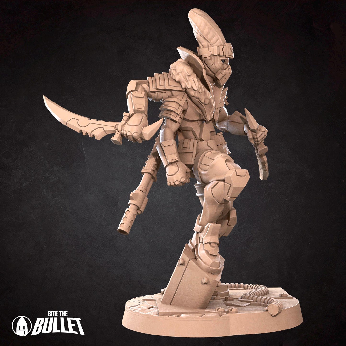 Idarien Operative | Bullet Galaxy | Bite The Bullet | 35mm Scale | Resin Printed Tabletop RPG Miniature Figures | DND | 5E