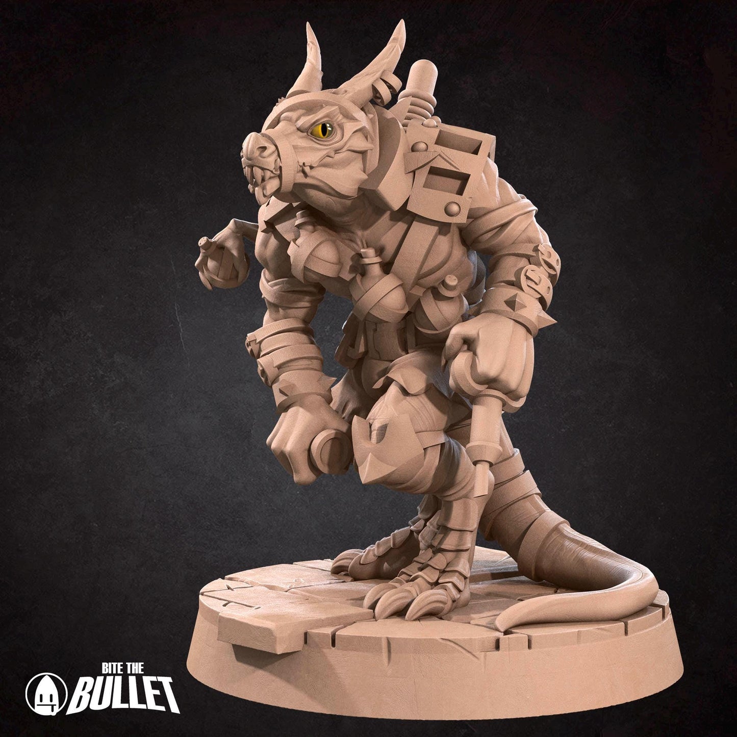 Kobold Alchemist | Kobolds D&D | Bite The Bullet | 35mm Scale | Resin Printed Tabletop RPG Miniature Figures | DND | 5E