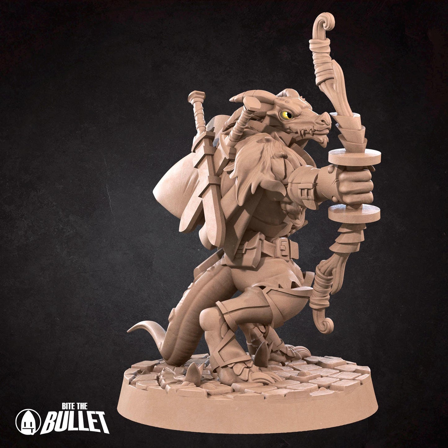 Kobold Ranger | Kobolds D&D | Bite The Bullet | 35mm Scale | Resin Printed Tabletop RPG Miniature Figures | DND | 5E