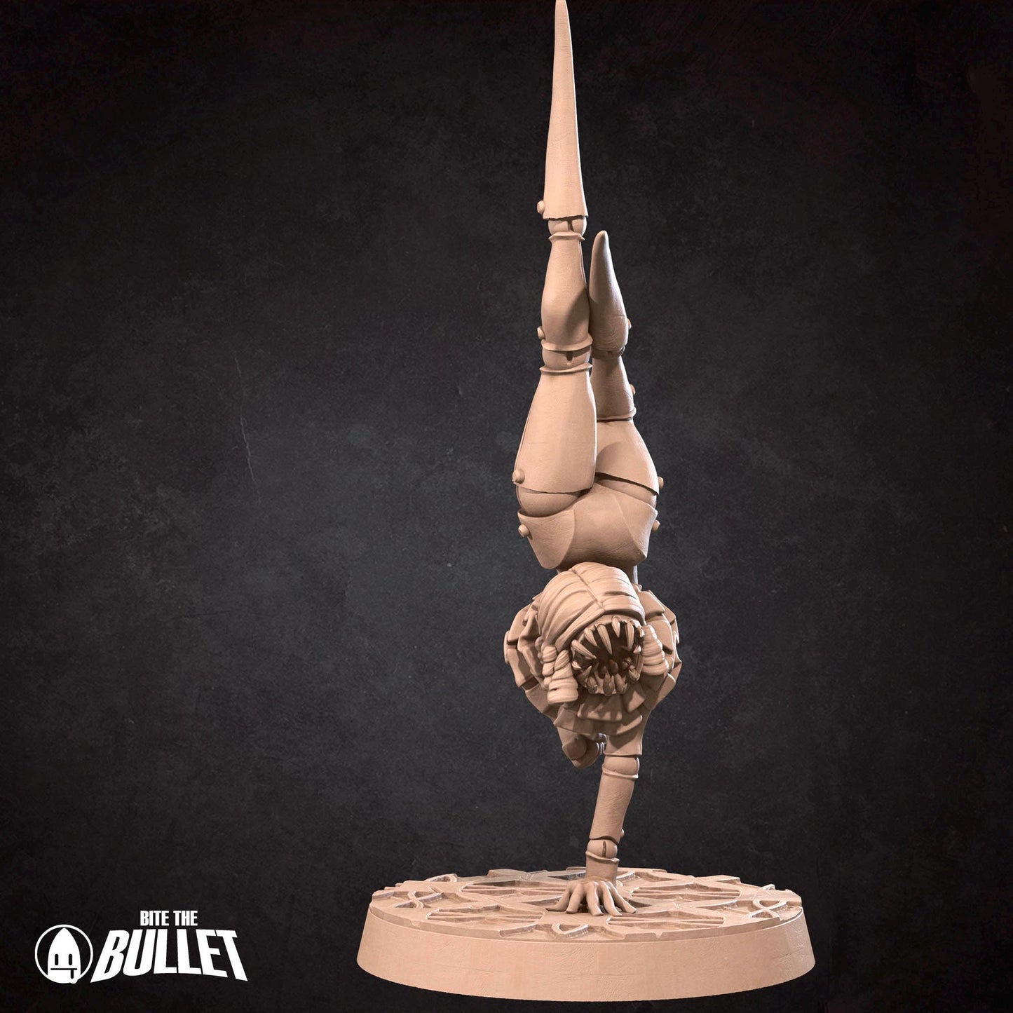 Spider Trainer Contortionist | Horror Circus | Bite The Bullet | 35mm Scale | Resin Printed Tabletop RPG Miniature Figures | DND | 5E