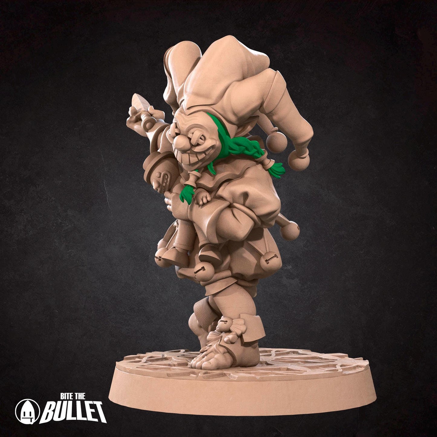 Halfling Daggerthrower | Horror Circus | Bite The Bullet | 35mm Scale | Resin Printed Tabletop RPG Miniature Figures | DND | 5E