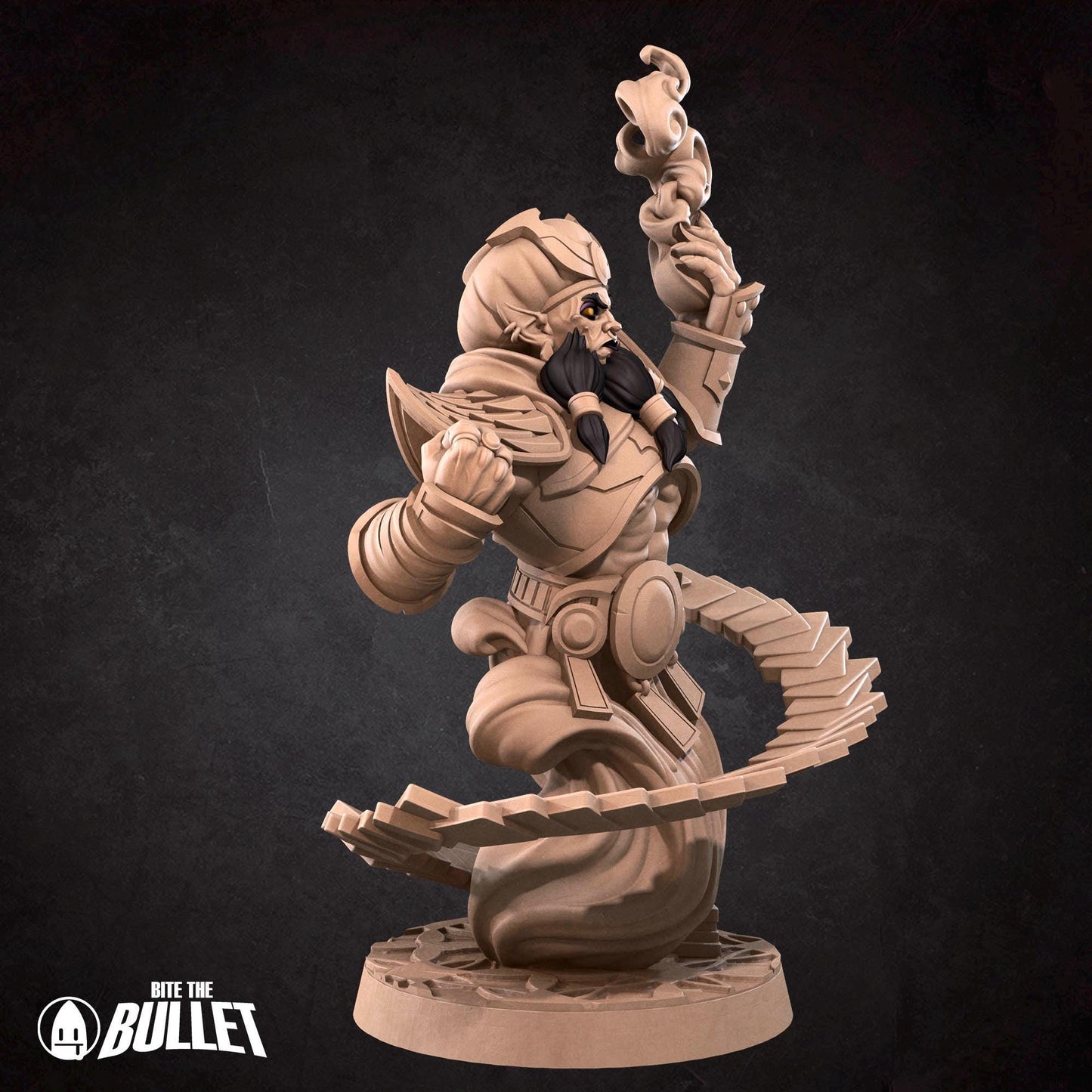 Djinn Diviner | Horror Circus | Bite The Bullet | 35mm Scale | Resin Printed Tabletop RPG Miniature Figures | DND | 5E