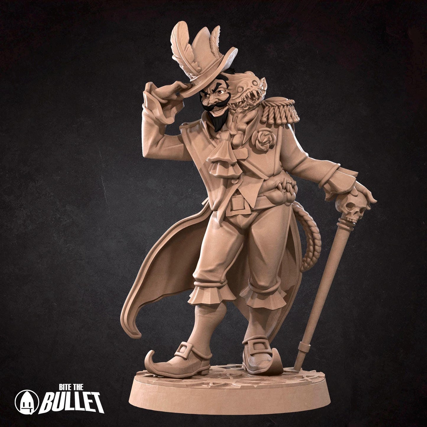 Ringmaster | Horror Circus | Bite The Bullet | 35mm Scale | Resin Printed Tabletop RPG Miniature Figures | DND | 5E