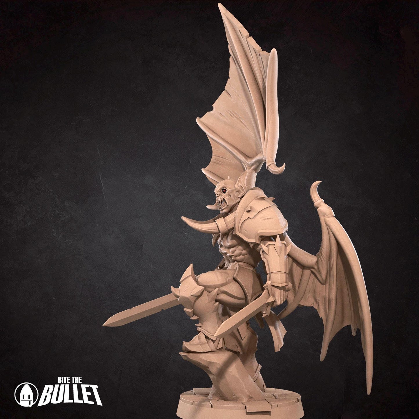 Vampire Fighter | Vampires Pt. 2 | Bite The Bullet | 35mm Scale | Resin Printed Tabletop RPG Miniature Figures | DND | 5E