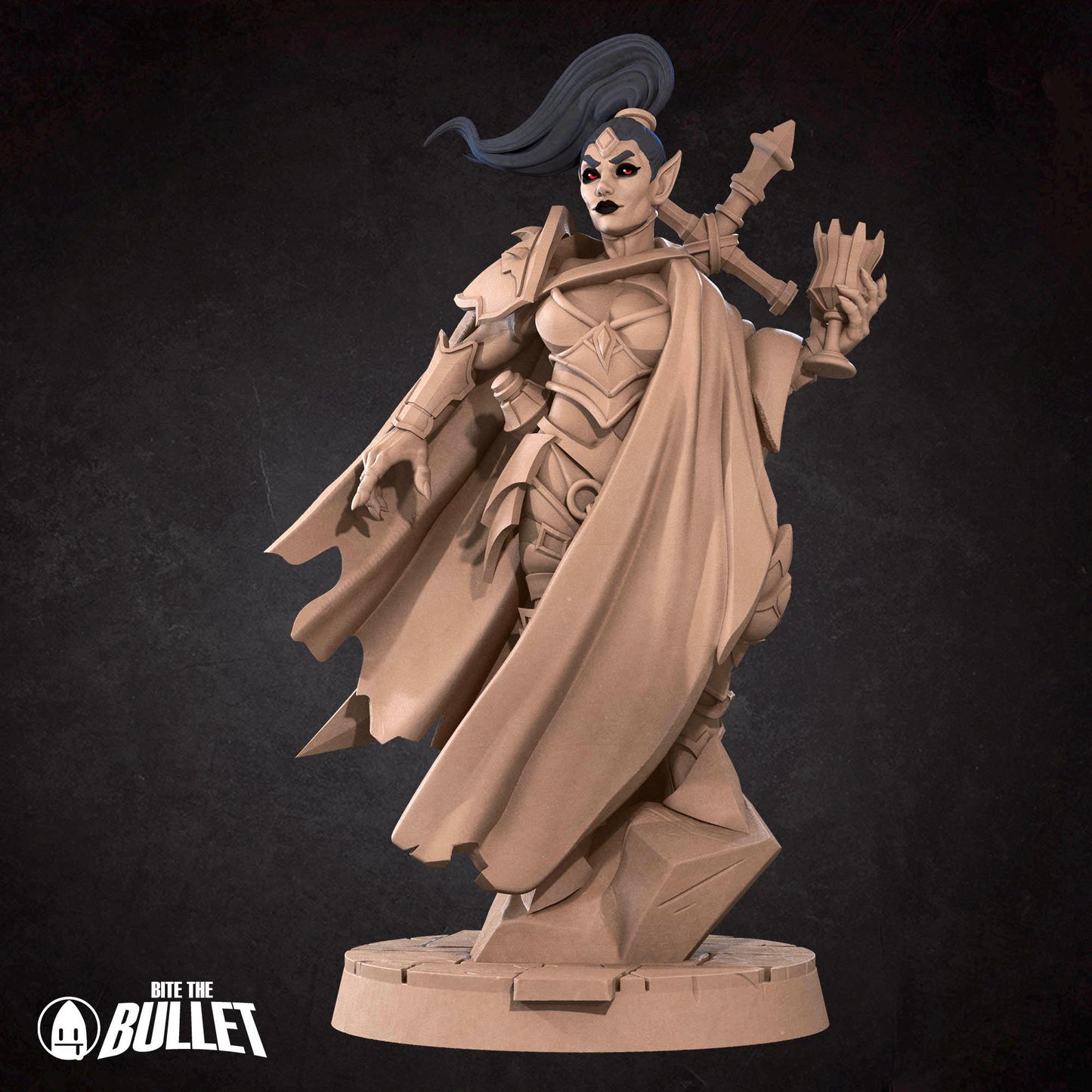 Vampire Hunter | Vampires Pt. 2 | Bite The Bullet | 35mm Scale | Resin Printed Tabletop RPG Miniature Figures | DND | 5E