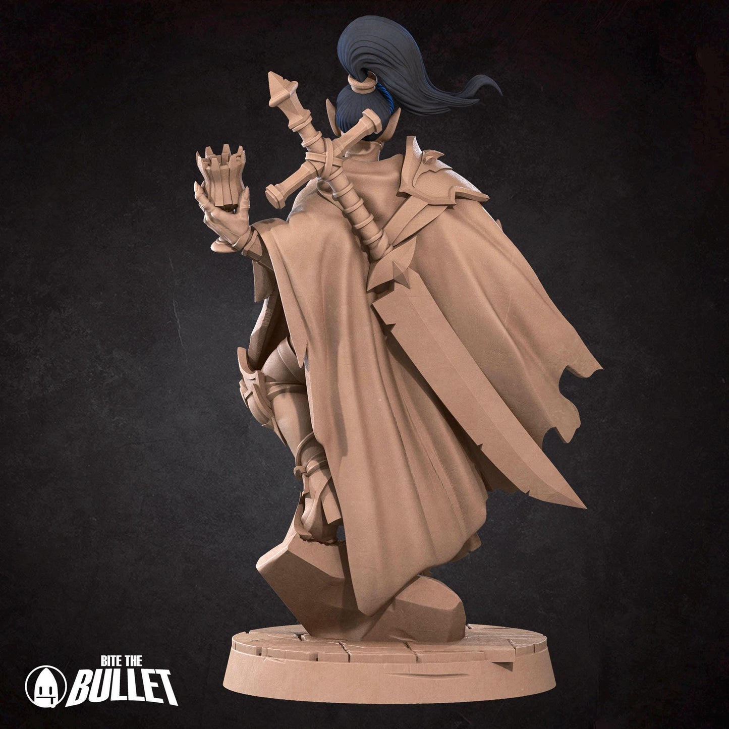 Vampire Hunter | Vampires Pt. 2 | Bite The Bullet | 35mm Scale | Resin Printed Tabletop RPG Miniature Figures | DND | 5E