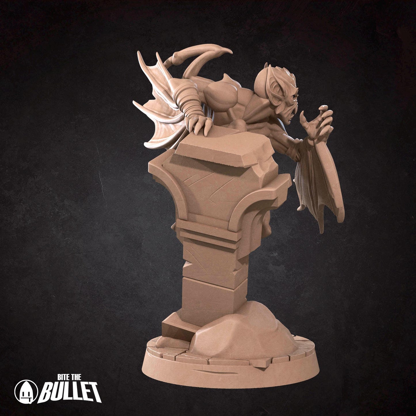 Vampire Monster | Vampires Pt. 2 | Bite The Bullet | 35mm Scale | Resin Printed Tabletop RPG Miniature Figures | DND | 5E