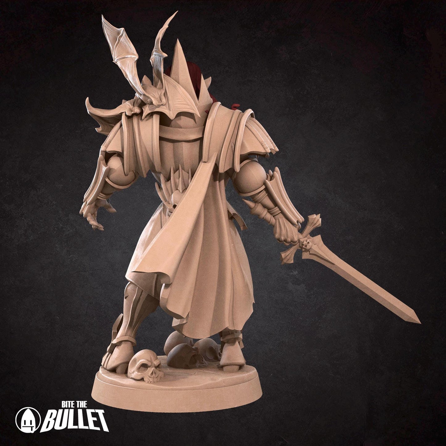 Vampire Necromancer | Vampires Pt. 2 | Bite The Bullet | 35mm Scale | Resin Printed Tabletop RPG Miniature Figures | DND | 5E