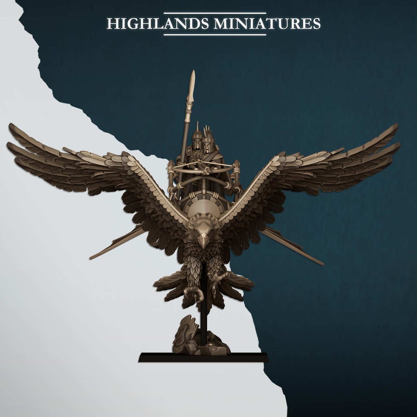 Aegean Sea Ballista | Aegean Elves | Highland Miniatures | 32mm Scale Resin Tabletop RPG Figures for Roleplaying and Wargaming