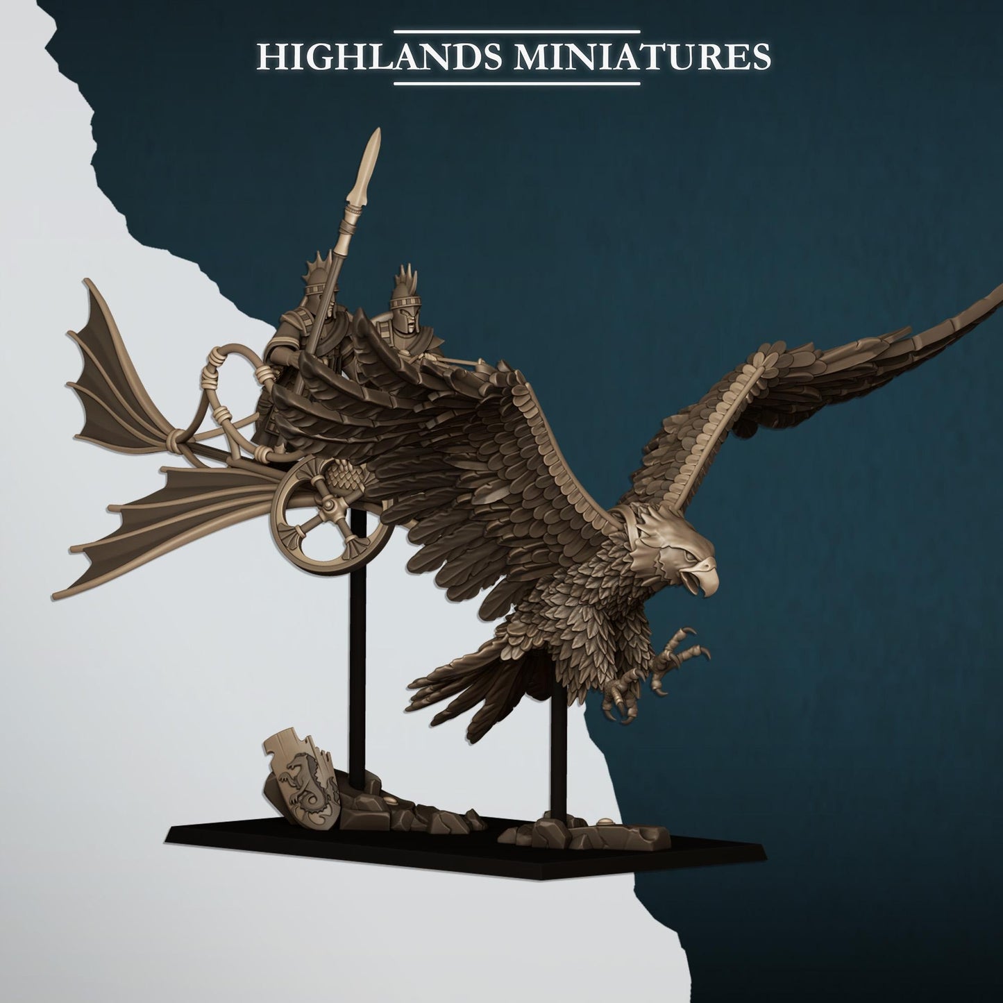 Aegean Sea Ballista | Aegean Elves | Highland Miniatures | 32mm Scale Resin Tabletop RPG Figures for Roleplaying and Wargaming
