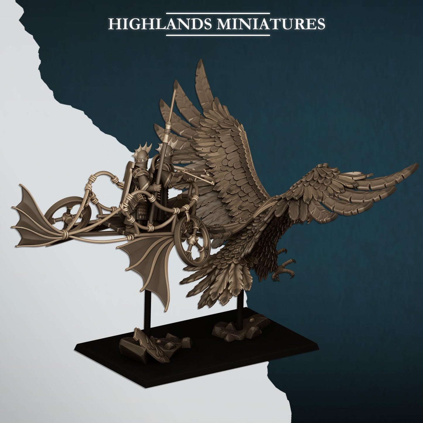 Aegean Sea Ballista | Aegean Elves | Highland Miniatures | 32mm Scale Resin Tabletop RPG Figures for Roleplaying and Wargaming