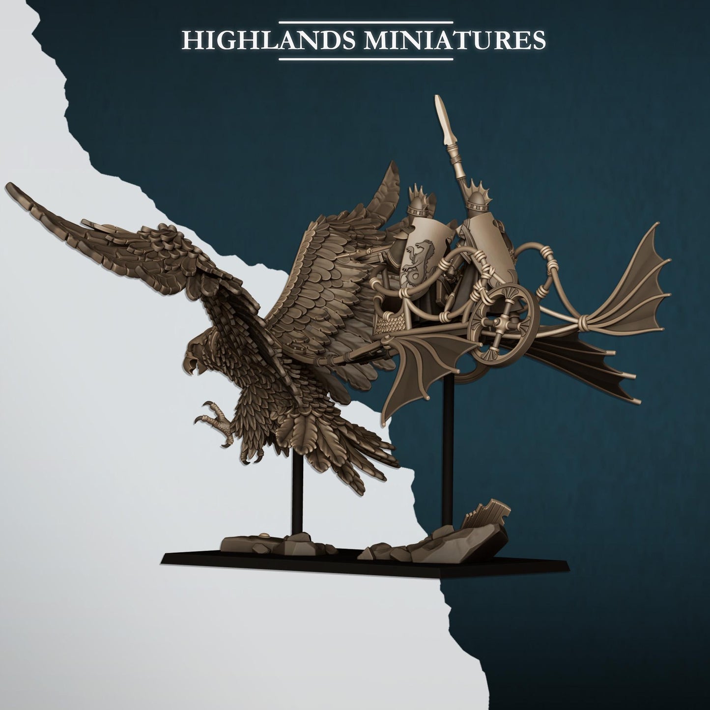 Aegean Sea Ballista | Aegean Elves | Highland Miniatures | 32mm Scale Resin Tabletop RPG Figures for Roleplaying and Wargaming