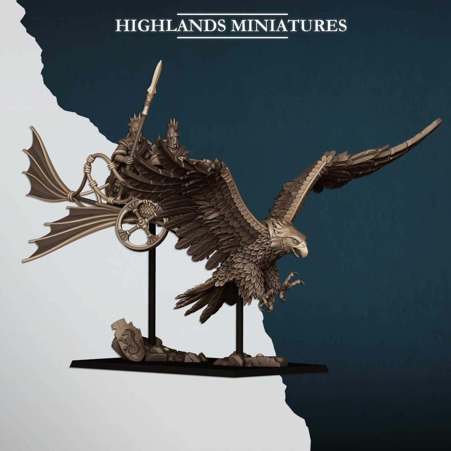 Aegean Sea Ballista | Aegean Elves | Highland Miniatures | 32mm Scale Resin Tabletop RPG Figures for Roleplaying and Wargaming