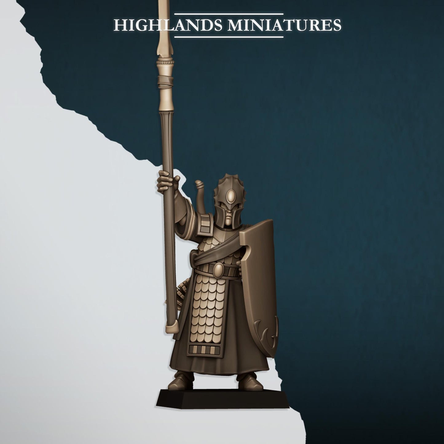 Aegean Sea Guard | Aegean Elves | Highland Miniatures | 32mm Scale Resin Tabletop RPG Figures for Roleplaying and Wargaming