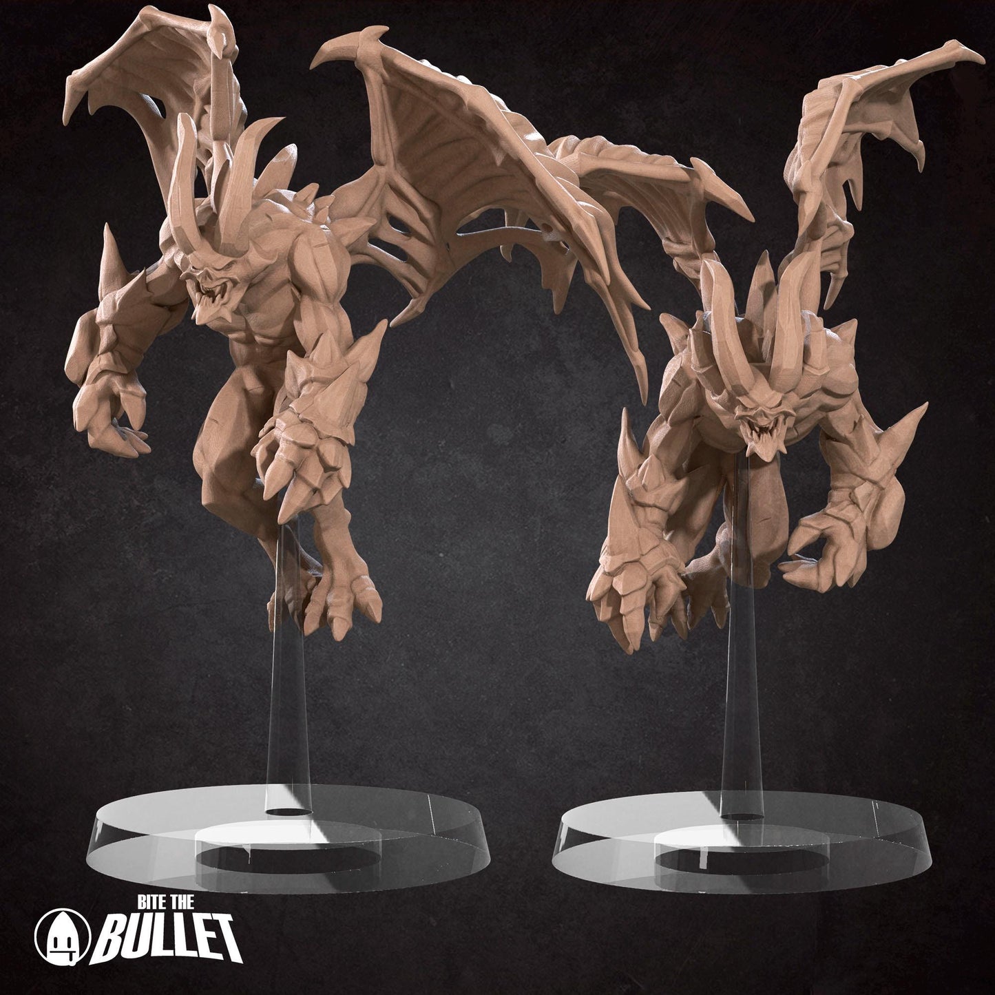Gargoyle Minions | Iconic Monsters | Bite The Bullet | 35mm Scale | Resin Printed Tabletop RPG Miniature Figures | DND | 5E