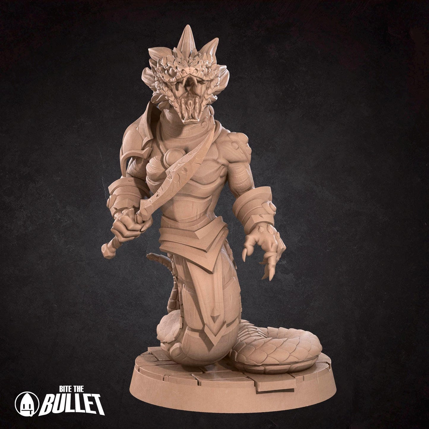 Yuan Ti | Iconic Monsters | Bite The Bullet | 35mm Scale | Resin Printed Tabletop RPG Miniature Figures | DND | 5E