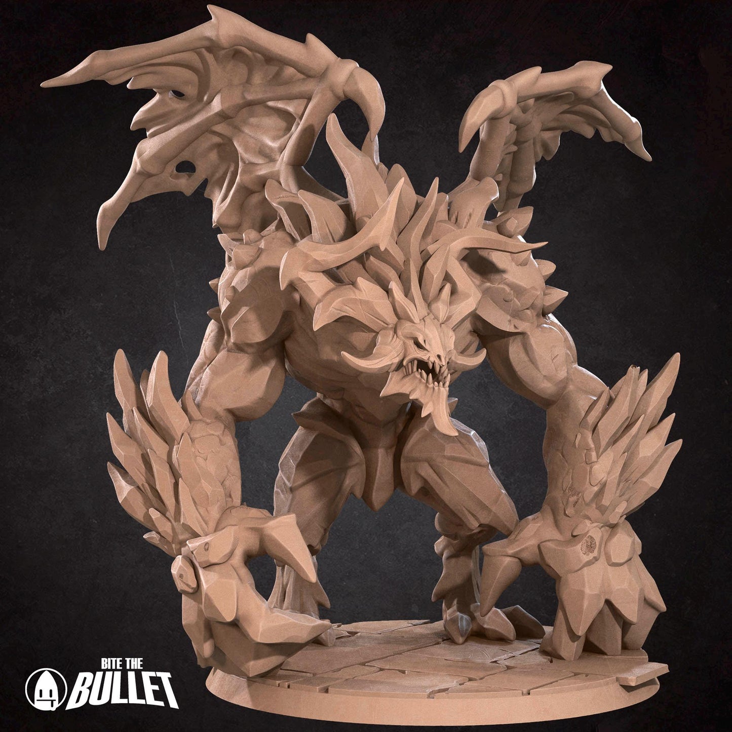 Gargoyle | Iconic Monsters | Bite The Bullet | 35mm Scale | Resin Printed Tabletop RPG Miniature Figures | DND | 5E