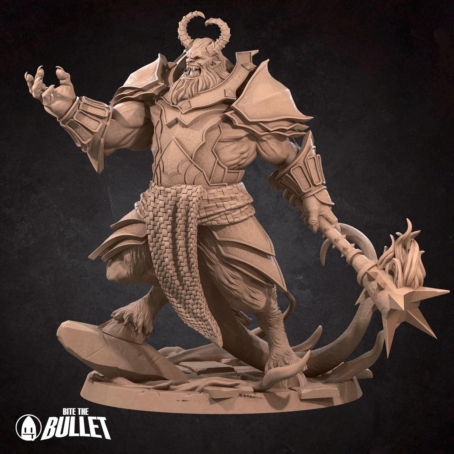 Fire Hellion | Iconic Monsters | Bite The Bullet | 35mm Scale | Resin Printed Tabletop RPG Miniature Figures | DND | 5E