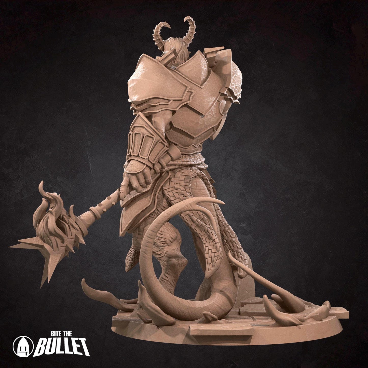 Fire Hellion | Iconic Monsters | Bite The Bullet | 35mm Scale | Resin Printed Tabletop RPG Miniature Figures | DND | 5E