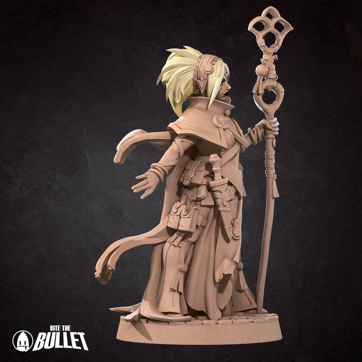 Human Sorceress | Iconic Heroes | Bite The Bullet | 35mm Scale | Resin Printed Tabletop RPG Miniature Figures | DND | 5E