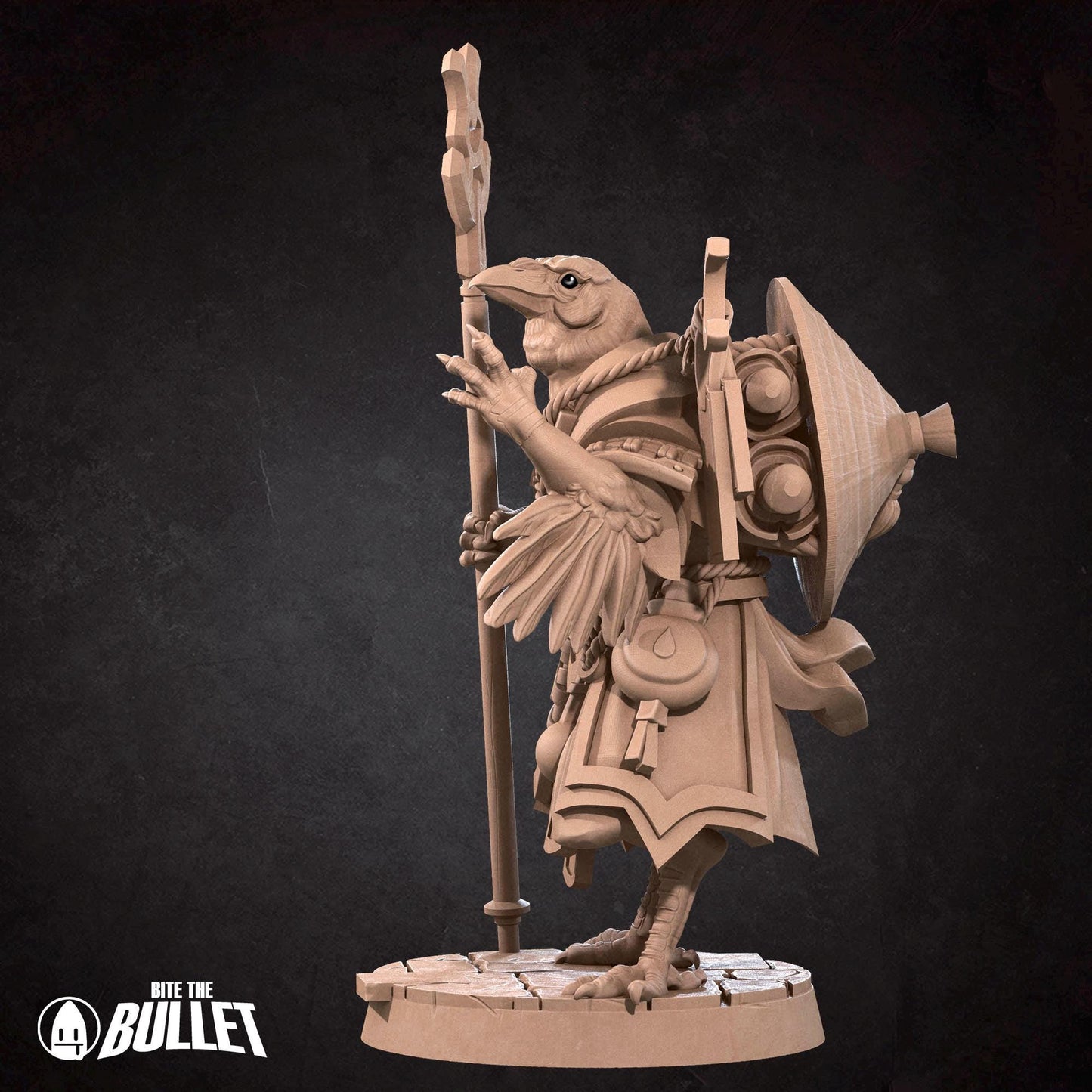 Tengu Oracle | Iconic Heroes | Bite The Bullet | 35mm Scale | Resin Printed Tabletop RPG Miniature Figures | DND | 5E