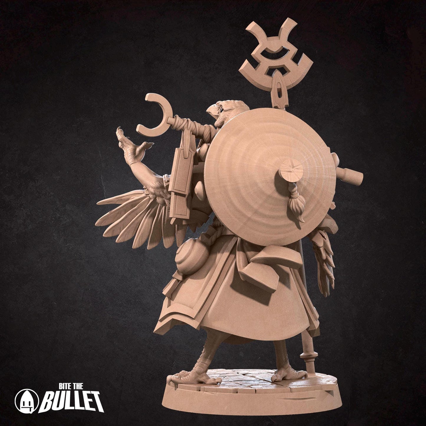Tengu Oracle | Iconic Heroes | Bite The Bullet | 35mm Scale | Resin Printed Tabletop RPG Miniature Figures | DND | 5E